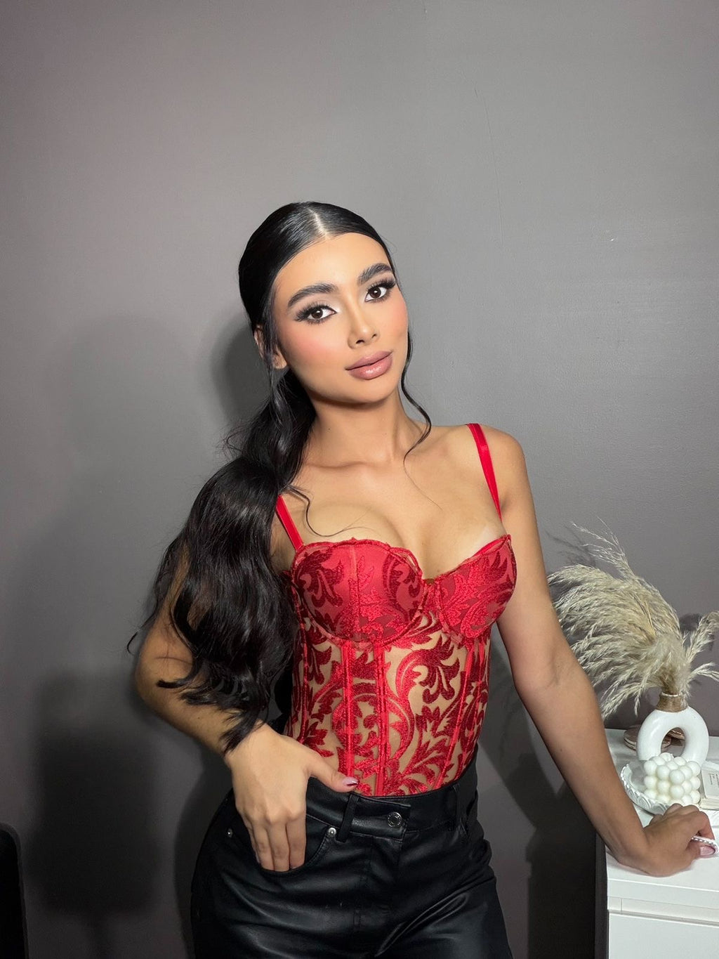 Milan Corset Rojo