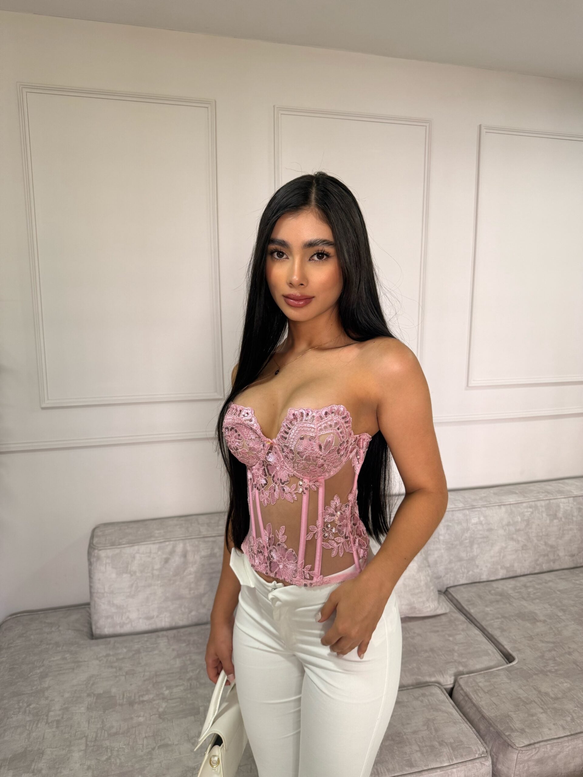 Dinasty Luxury Corset Rosa