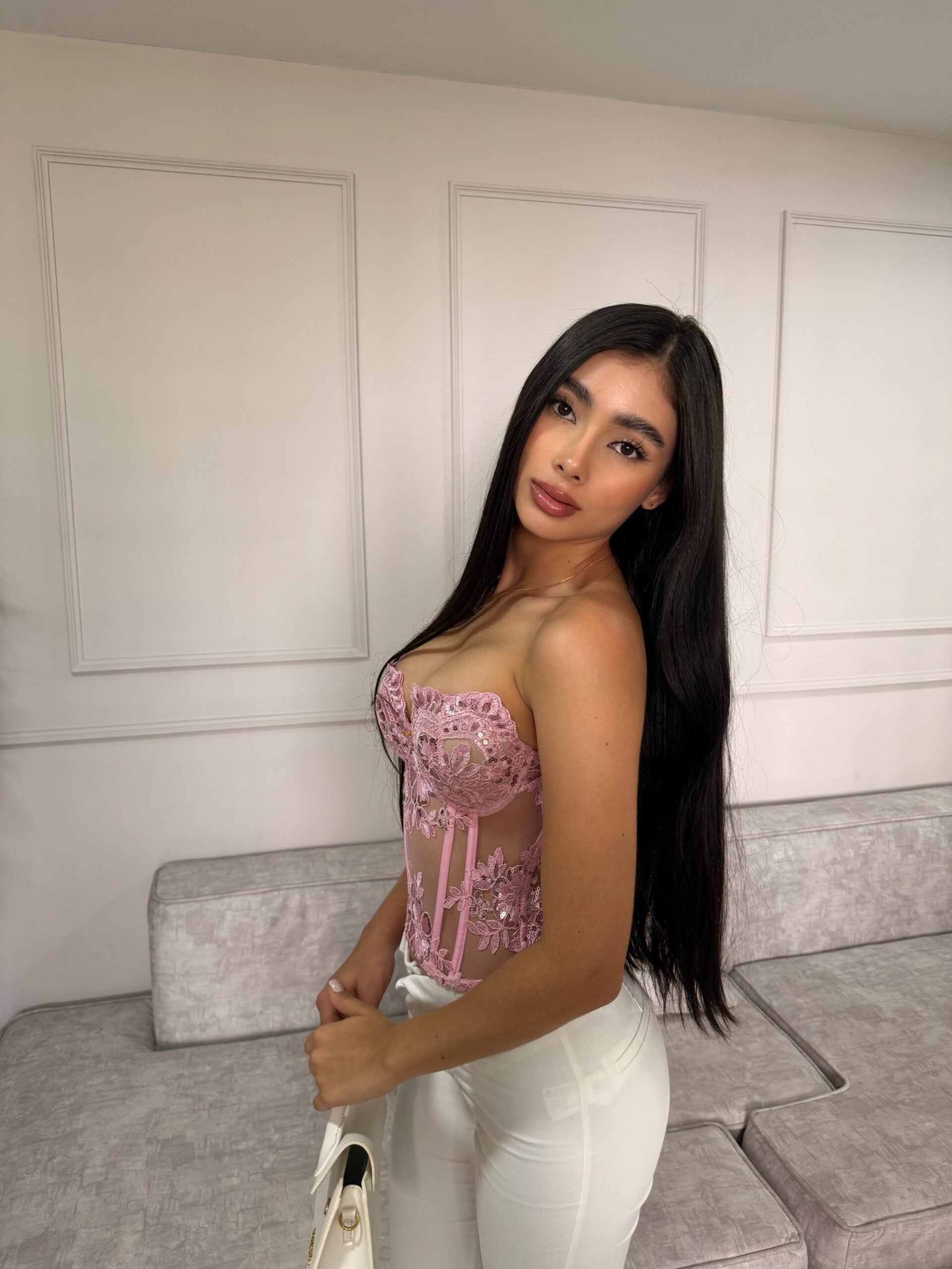 Dinasty Luxury Corset Rosa
