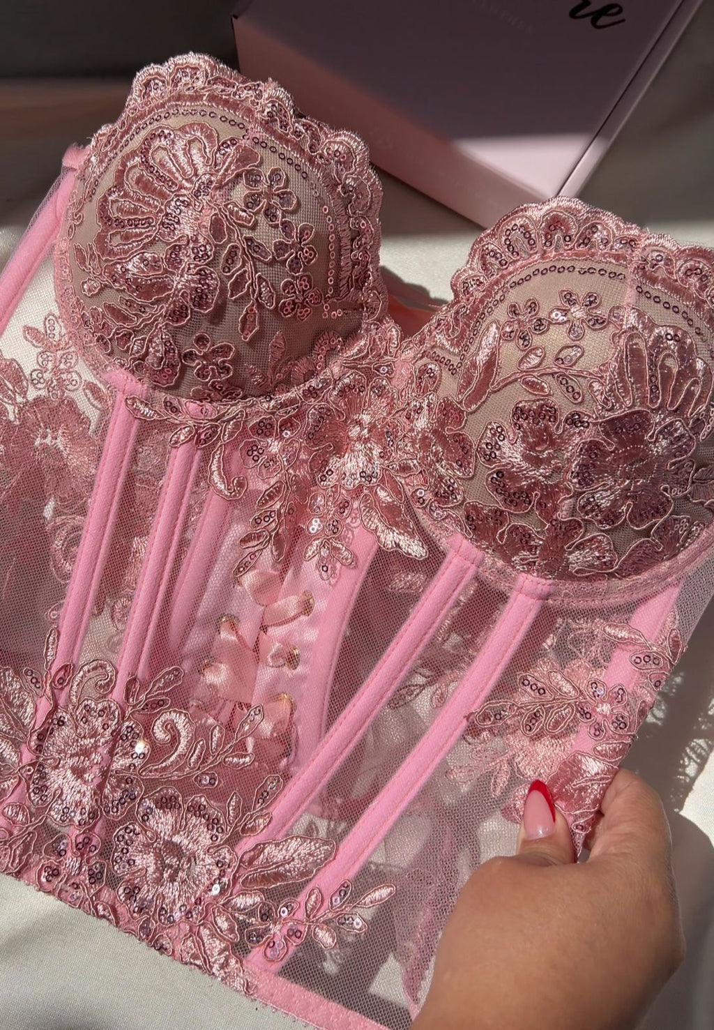 Dinasty Luxury Corset Rosa