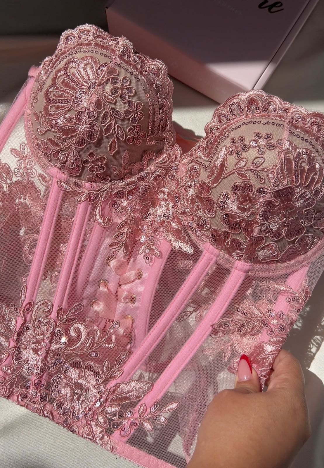Dinasty Luxury Corset Rosa