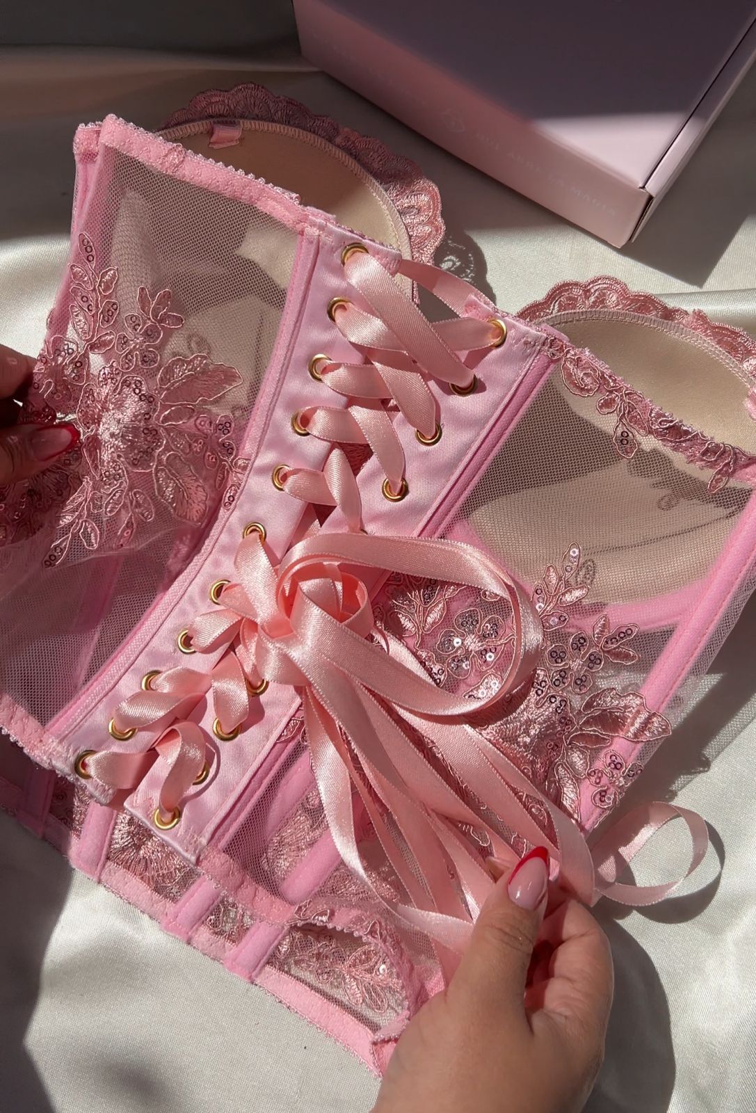 Dinasty Luxury Corset Rosa