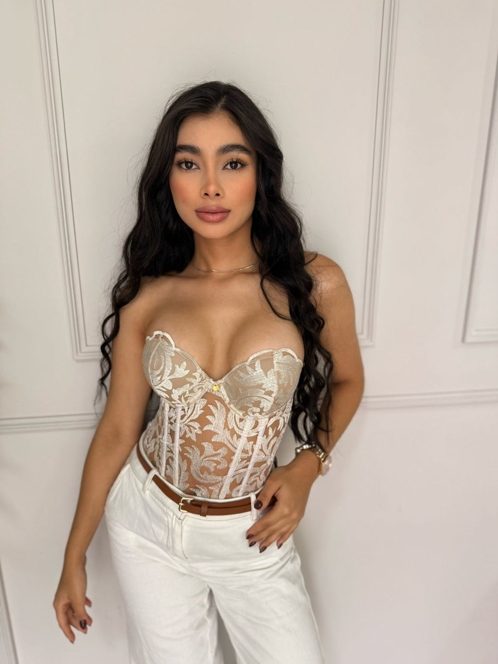 Milan Corset Blanco