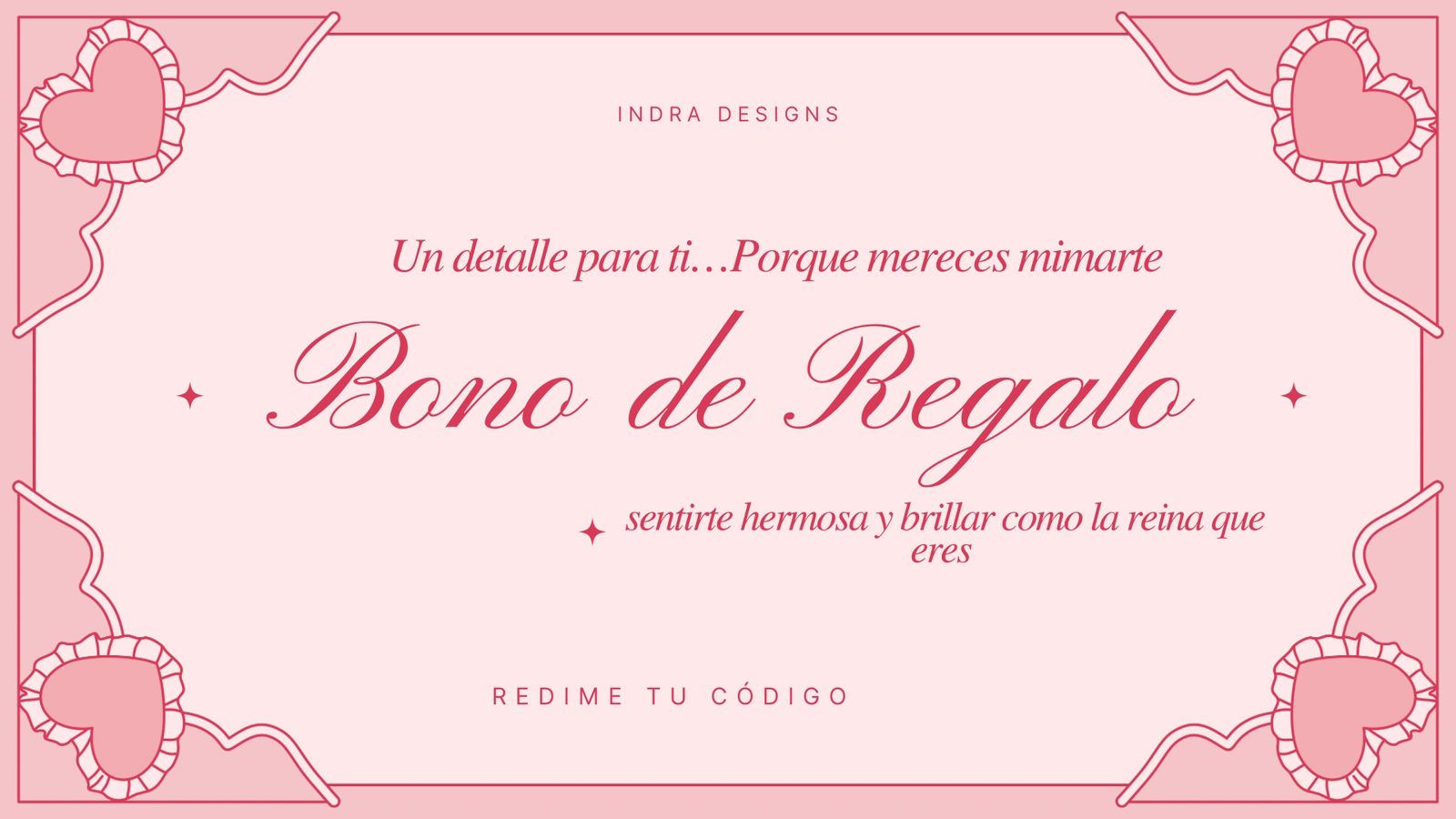 BONO DE REGALO