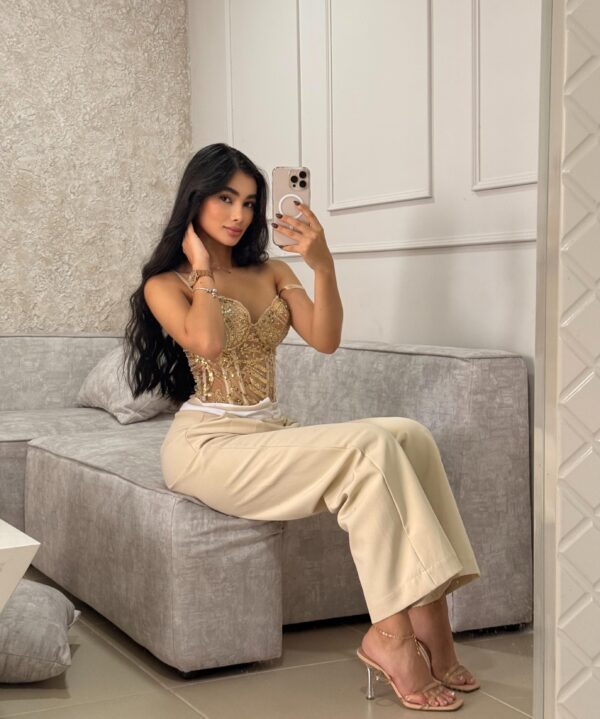 PORTOFINO CORSET DORADO