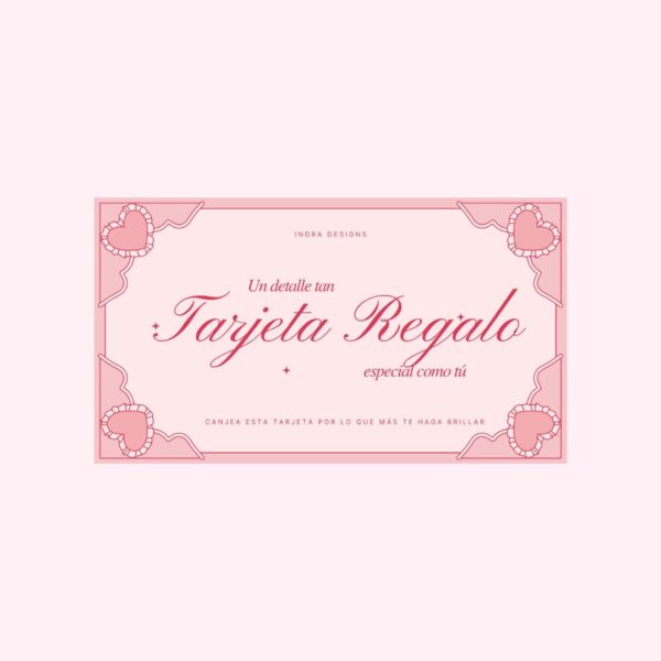 TARJETA REGALO