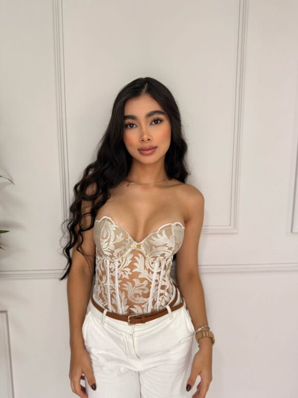 MILAN CORSET BLANCO