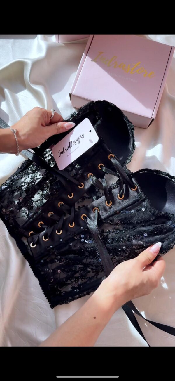 PORTOFINO CORSET NEGRO - Imagen 4